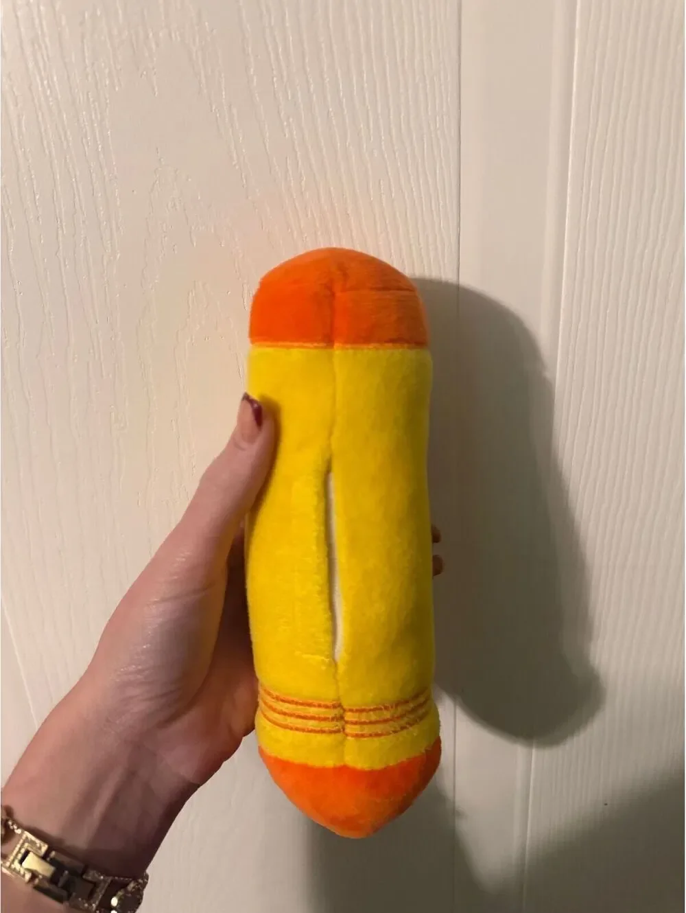 BabyFirst Baby First TV Color Crew Plush Orange Talking Crayon WORKS